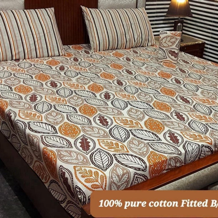 PURE COTTON FITTED BEDSHEET