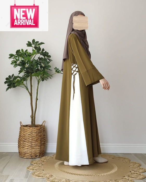 Gold Abaya With Stoller