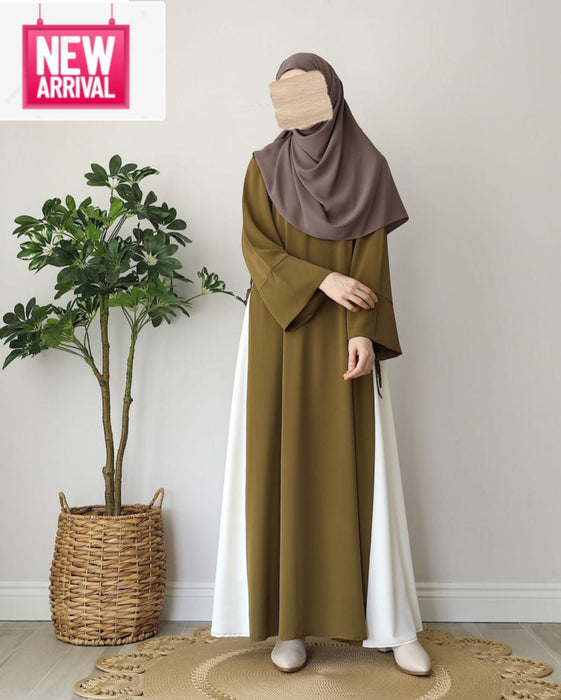 Gold Abaya With Stoller