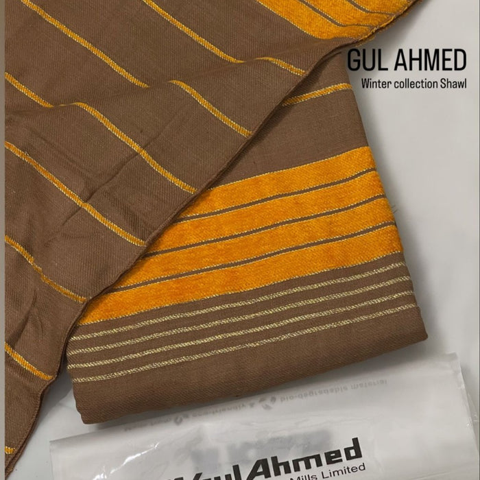 Gul Ahmed Winter Shawl 2024