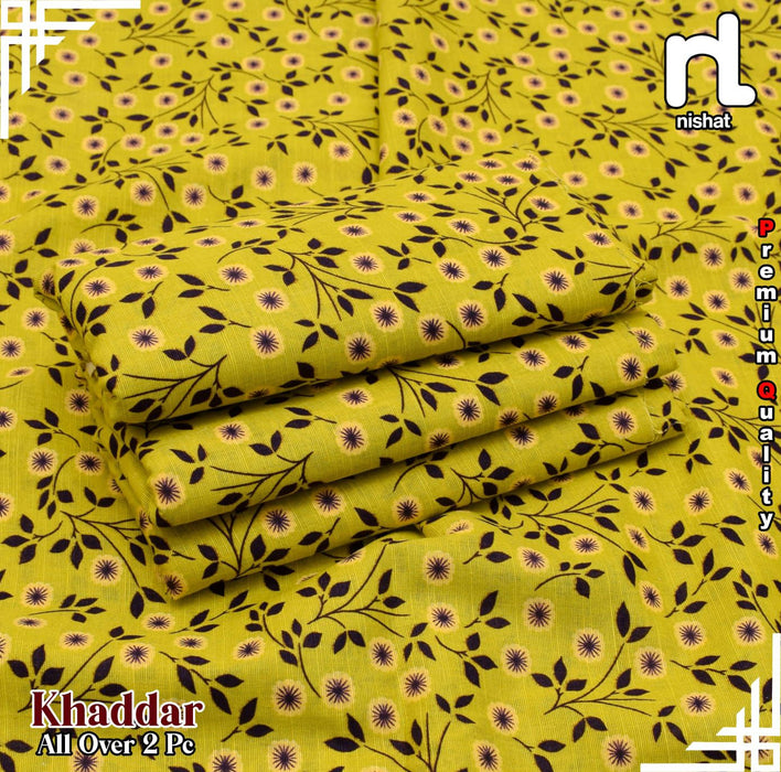 DIGITAL PRINT LUXURY SLUB KHADDAR BY NISHAT