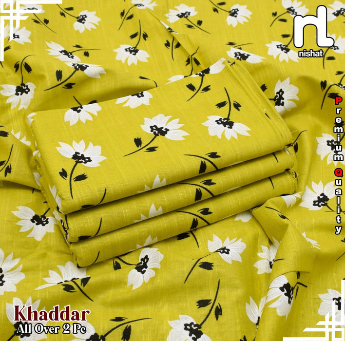 DIGITAL PRINT LUXURY SLUB KHADDAR BY NISHAT