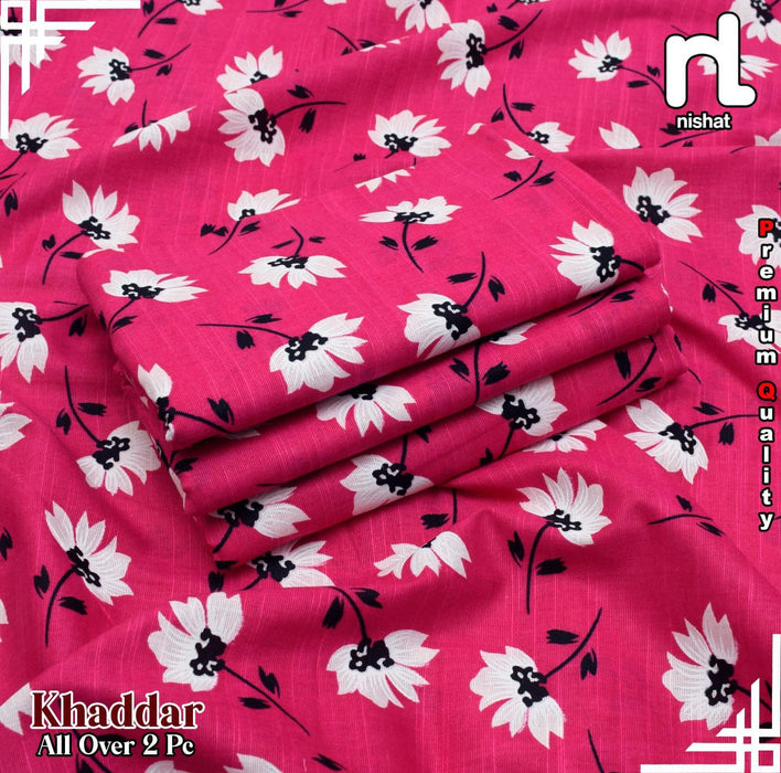 DIGITAL PRINT LUXURY SLUB KHADDAR BY NISHAT