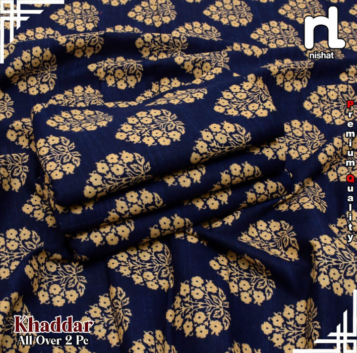 DIGITAL PRINT LUXURY SLUB KHADDAR BY NISHAT