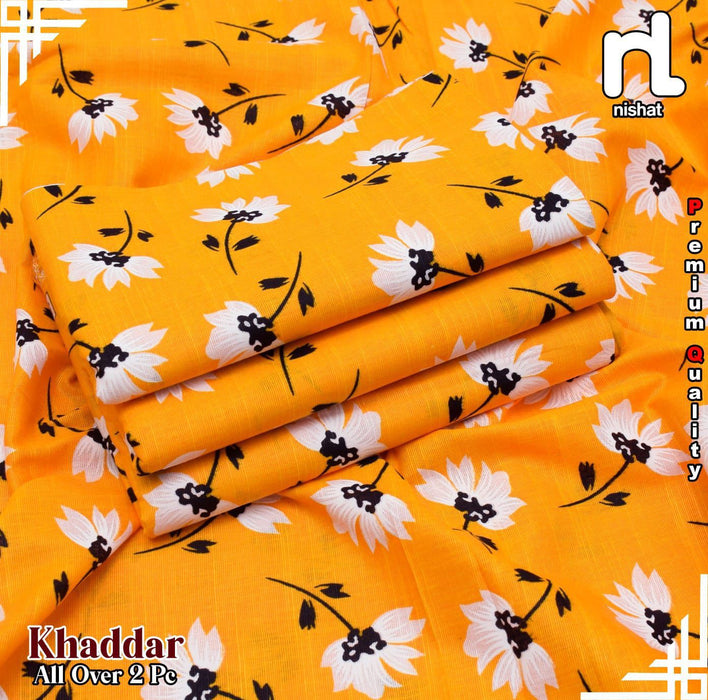 DIGITAL PRINT LUXURY SLUB KHADDAR BY NISHAT