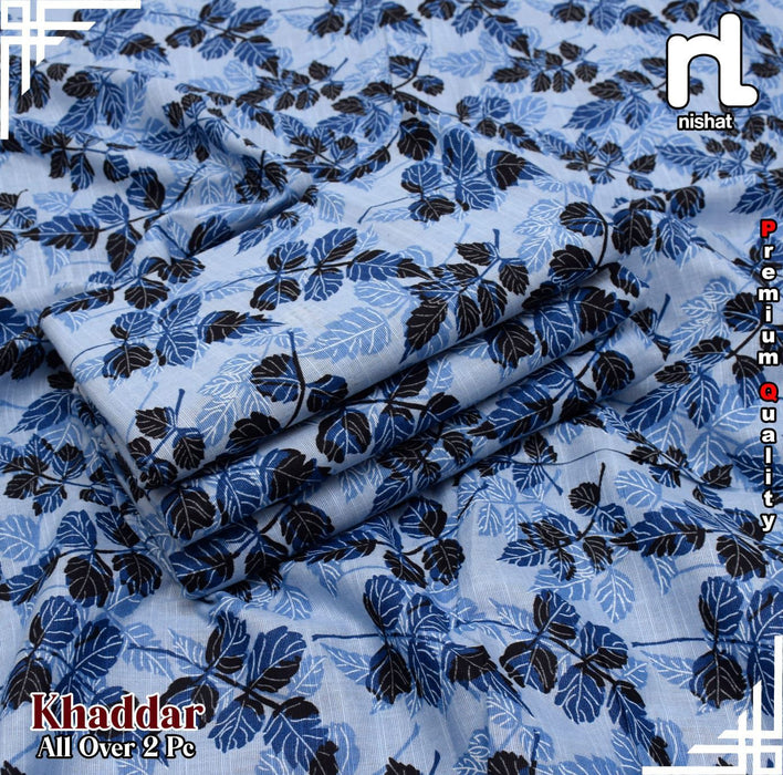 DIGITAL PRINT LUXURY SLUB KHADDAR BY NISHAT