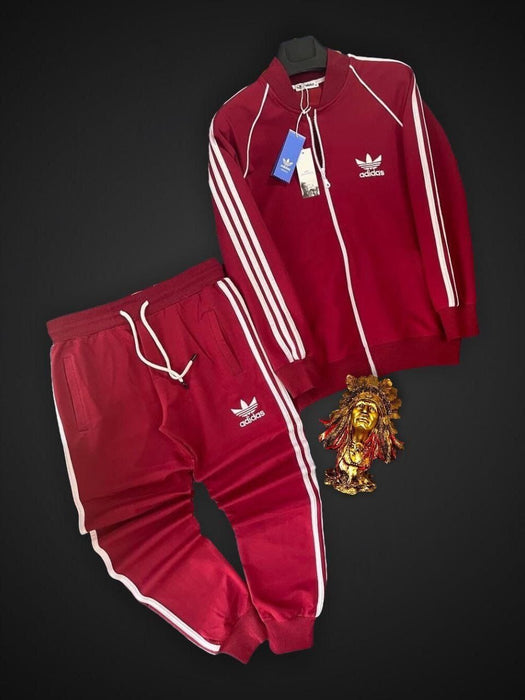 A&S Adidas 3-Stripe Style 2-Pcs Tracksuit