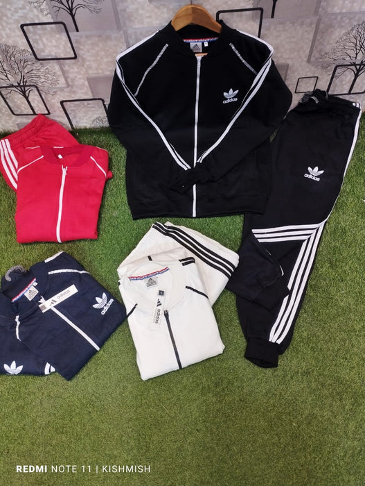 A&S Adidas 3-Stripe Style 2-Pcs Tracksuit