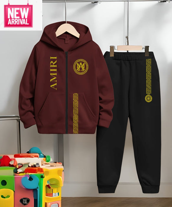 Zipper Hoodie Set for Kids