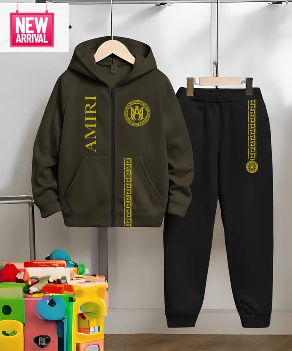 Zipper Hoodie Set for Kids