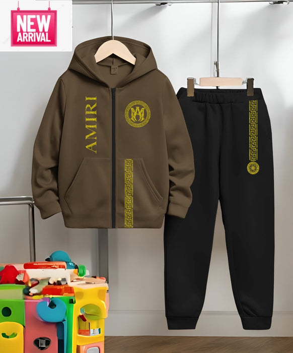 Zipper Hoodie Set for Kids