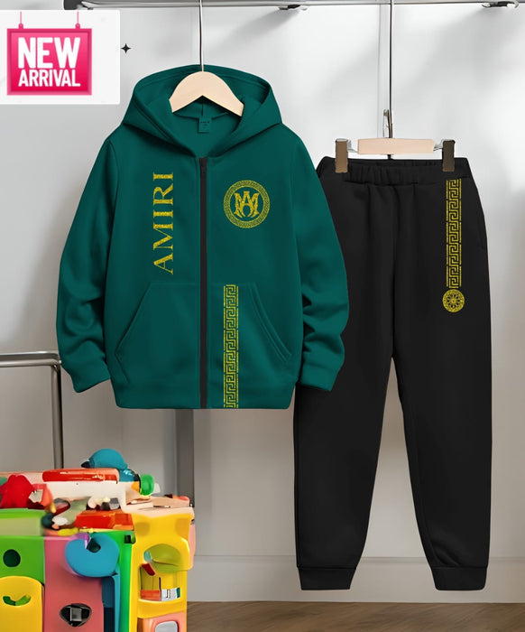 Zipper Hoodie Set for Kids