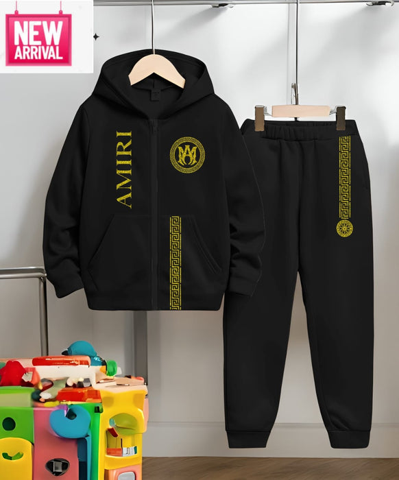 Zipper Hoodie Set for Kids