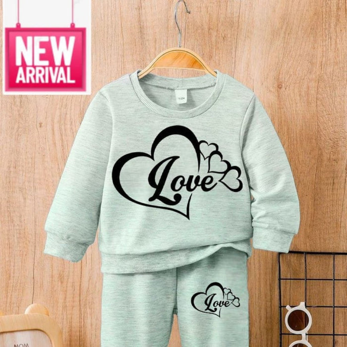 Kids Winter Collection (Sweatshirt &Trouser Set)