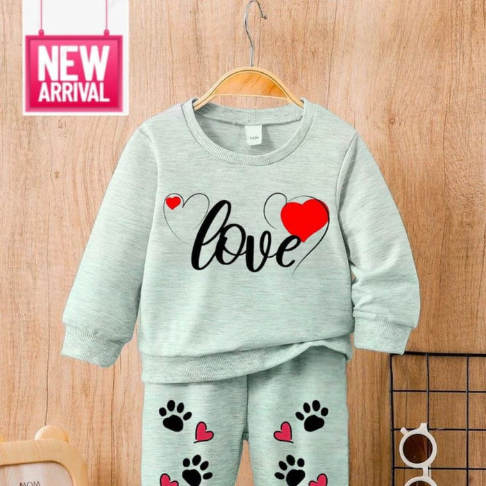 Kids Winter Collection (Sweatshirt &Trouser Set)