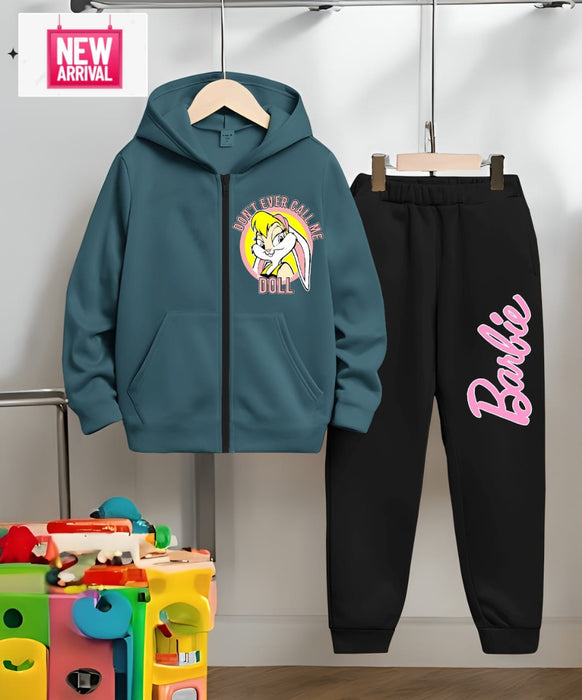 Zipper Hoodie Set for Kids