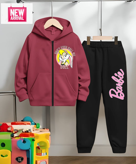 Zipper Hoodie Set for Kids