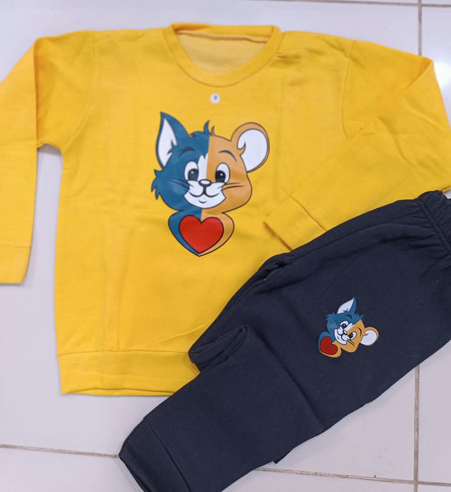 Kids Winter printed Tracksuit