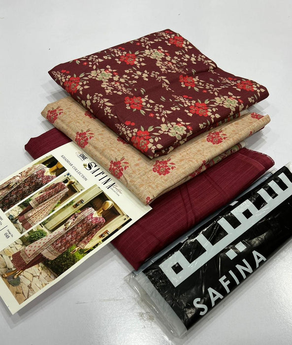 winter Sàfina; Khadar 3 Pcs Collection