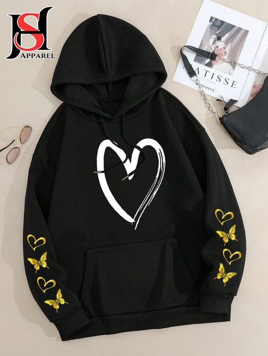 Printed Hoodie For Girls