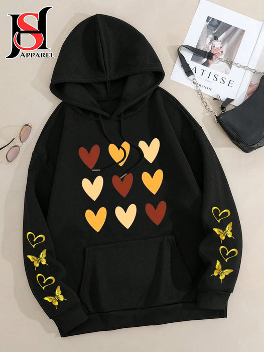 Printed Hoodie For Girls