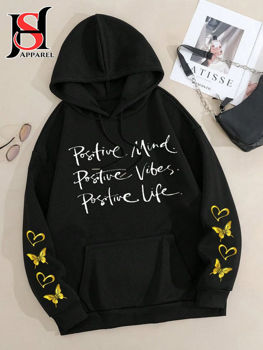 Printed Hoodie For Girls