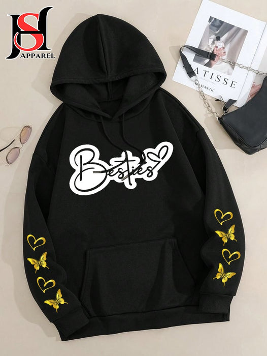 Printed Hoodie For Girls