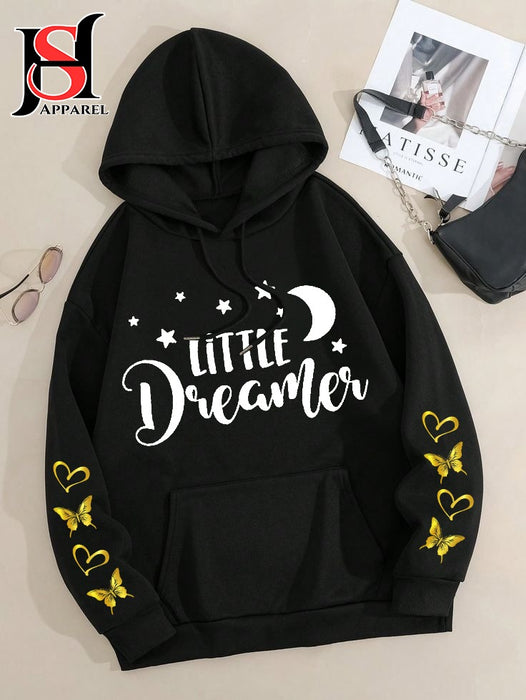 Printed Hoodie For Girls