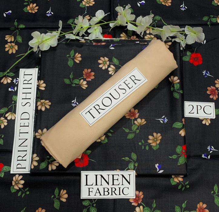 ZARI LINEN / DORIYA LINEN /LINEN 2PC