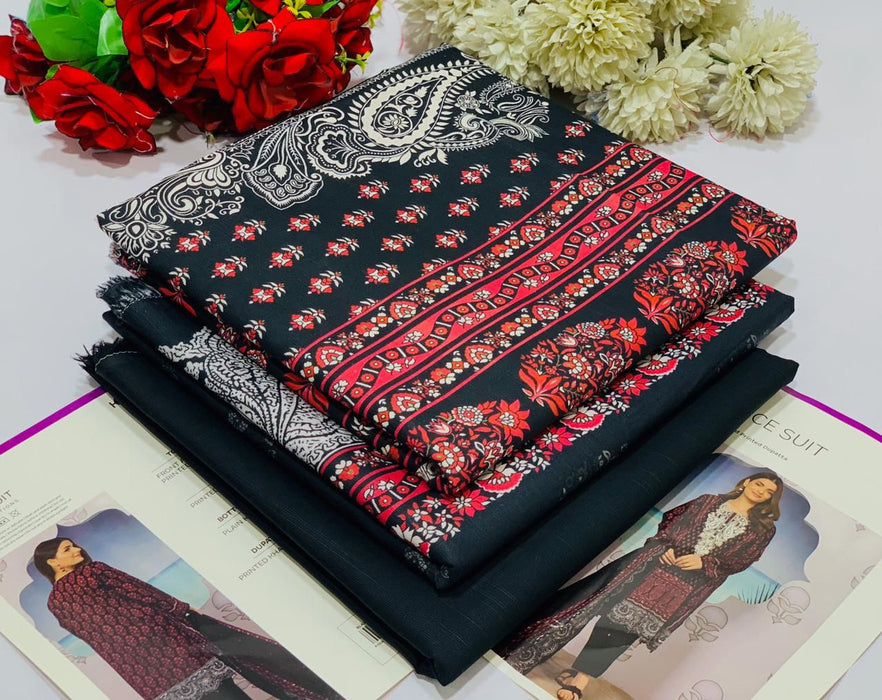 DIGITAL PRINT LUXURY SLUB KHADDAR BY KHAADI