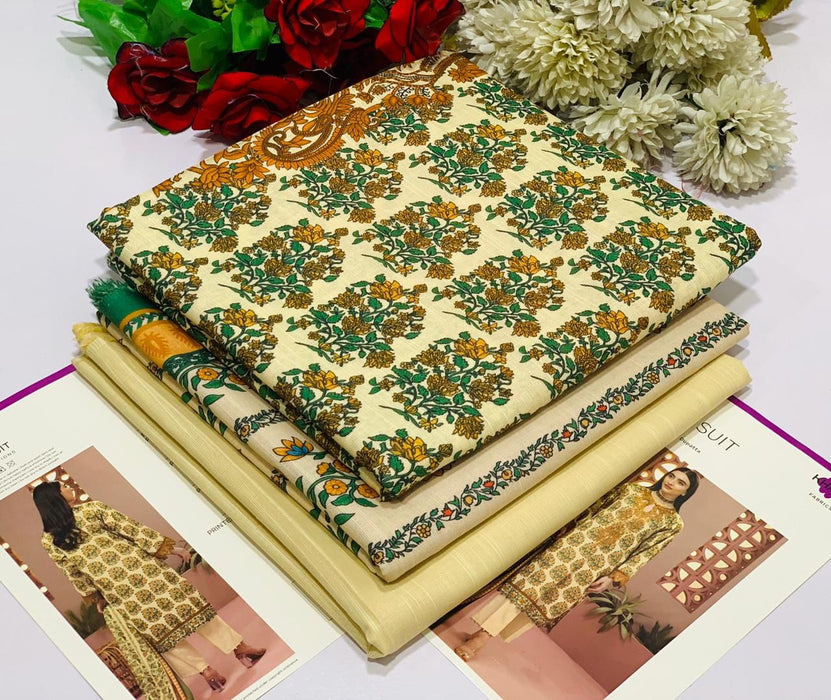 DIGITAL PRINT LUXURY SLUB KHADDAR BY KHAADI