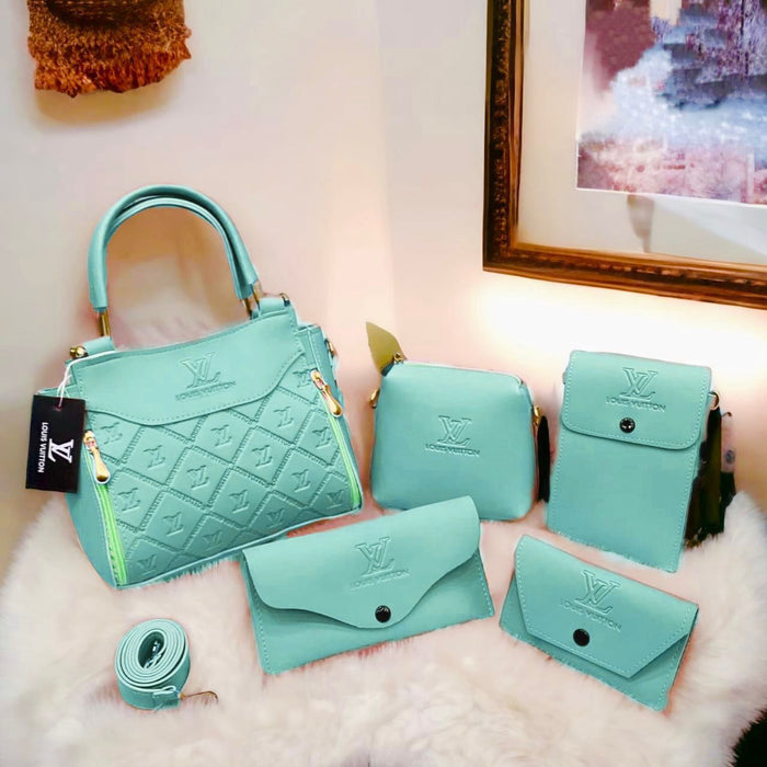 LV 5 Pcs Bag Set for Girls