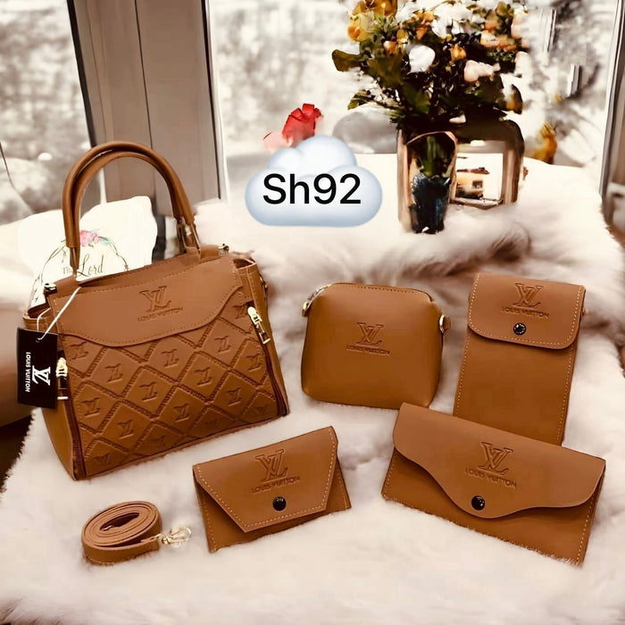 LV 5 Pcs Bag Set for Girls