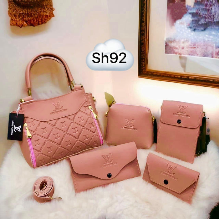 LV 5 Pcs Bag Set for Girls