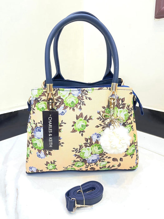 High Quality Floral Bag With Long belt