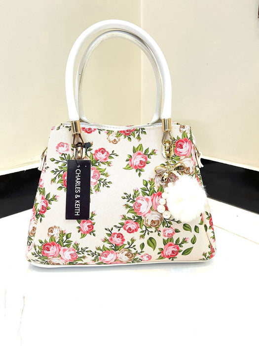 High Quality Floral Bag With Long belt