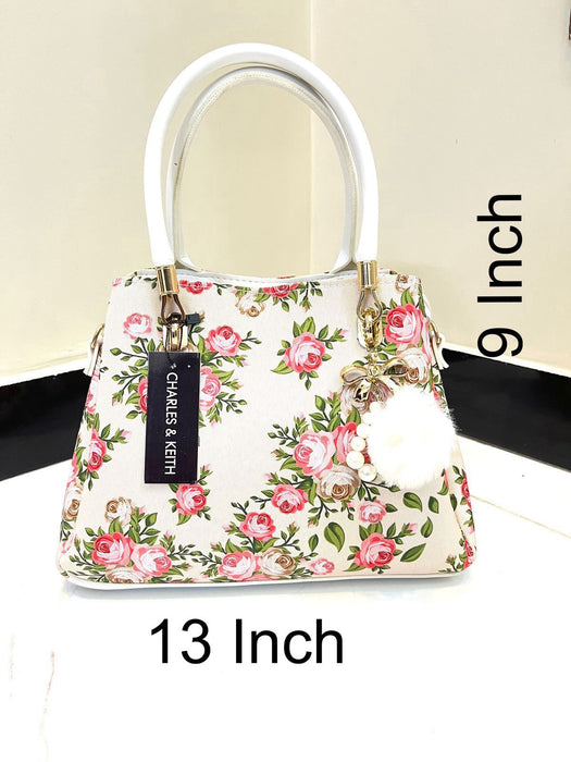 High Quality Floral Bag With Long belt