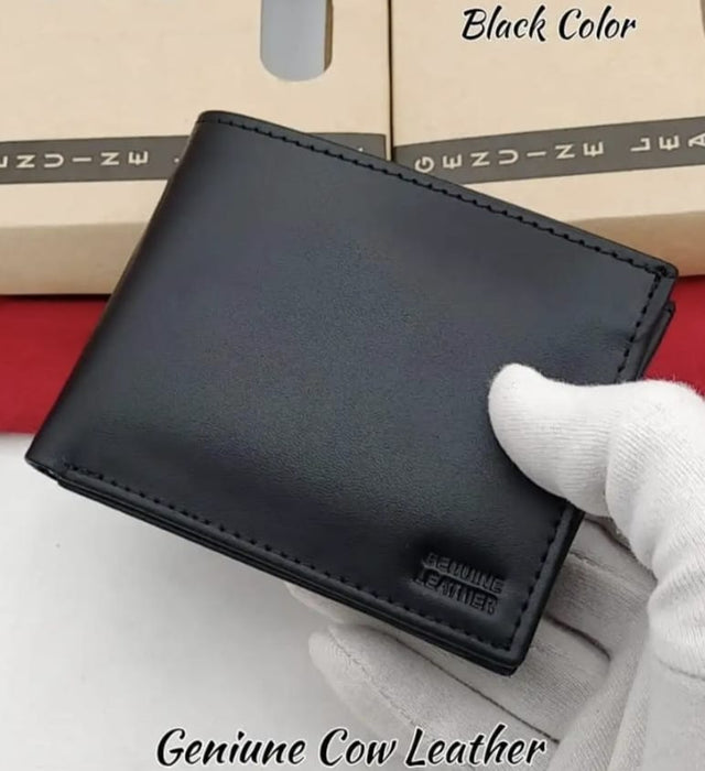 High Quality Leather Wallet Plus Belt Gift Set For Men