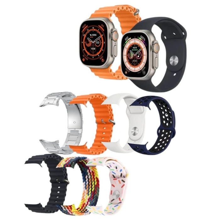 7 in 1 Ultra-2 Crown Smart Watch