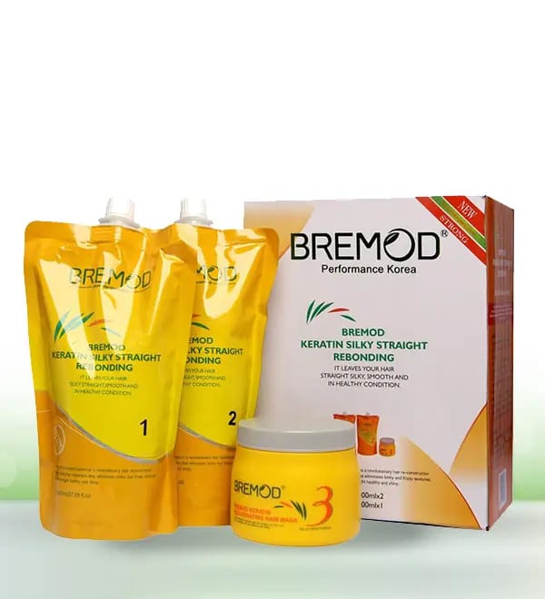 Bremod Keratin Silky Straight Rebounding Kit