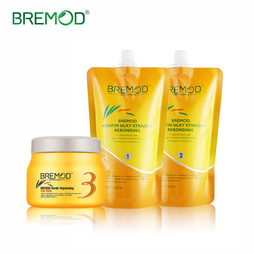 Bremod Keratin Silky Straight Rebounding Kit