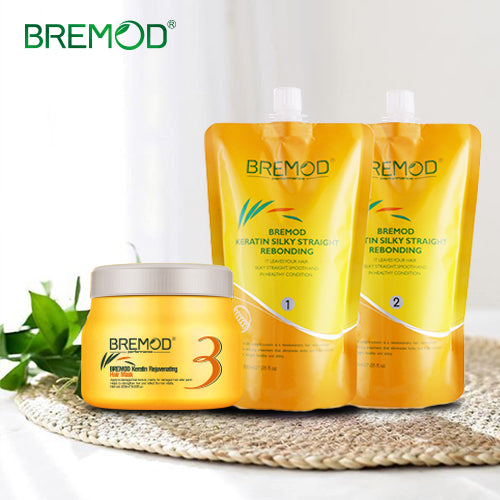 Bremod Keratin Silky Straight Rebounding Kit