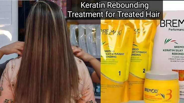 Bremod Keratin Silky Straight Rebounding Kit