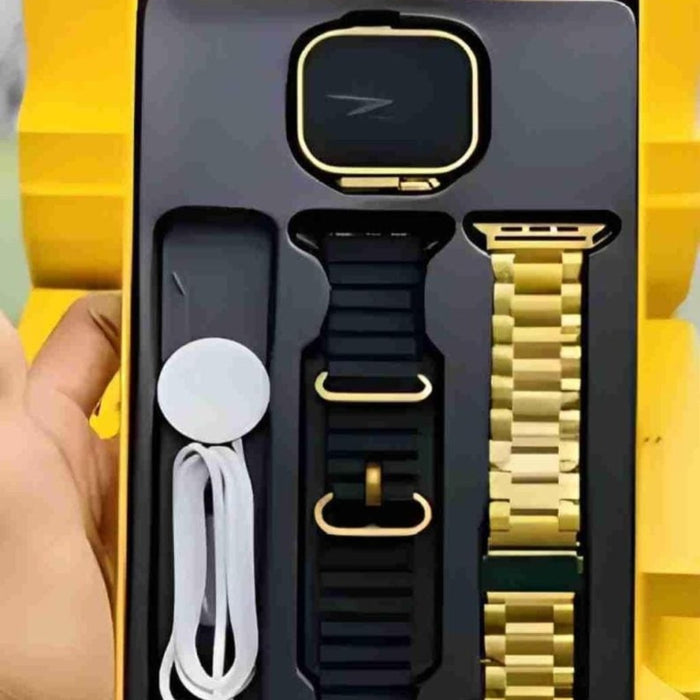 HK9 Ultra Golden Smart Watch