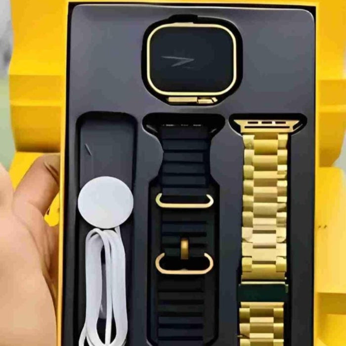 HK9 Ultra Golden Smart Watch