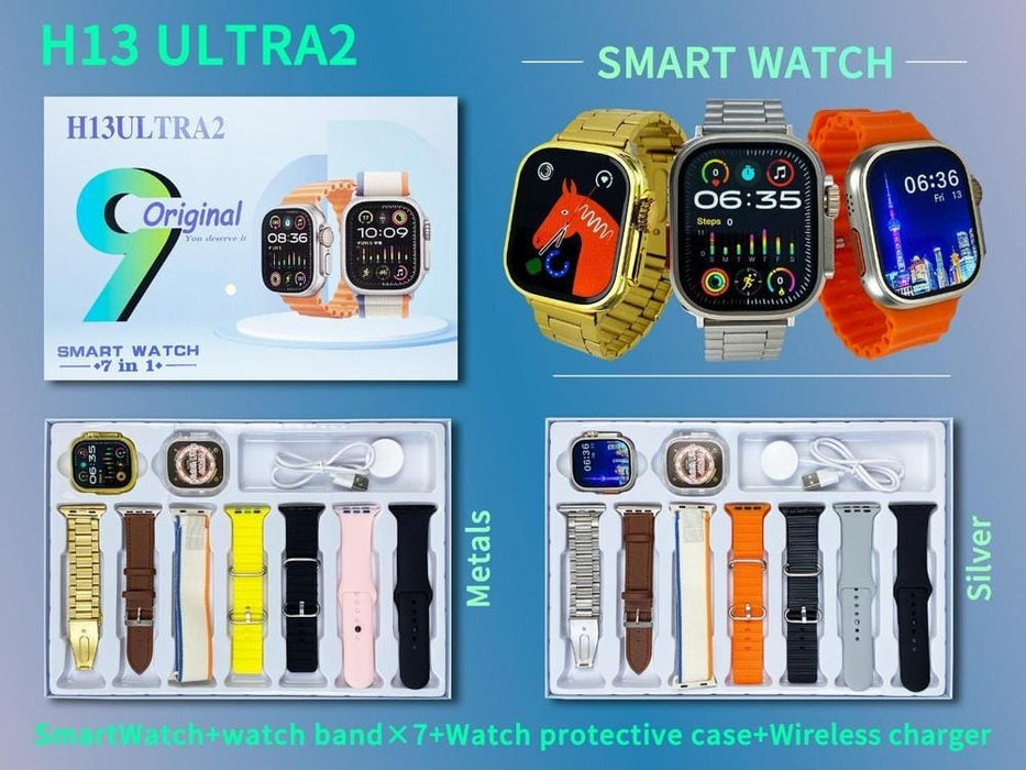 10 In 1 H13 Ultra 2 Smart Watch