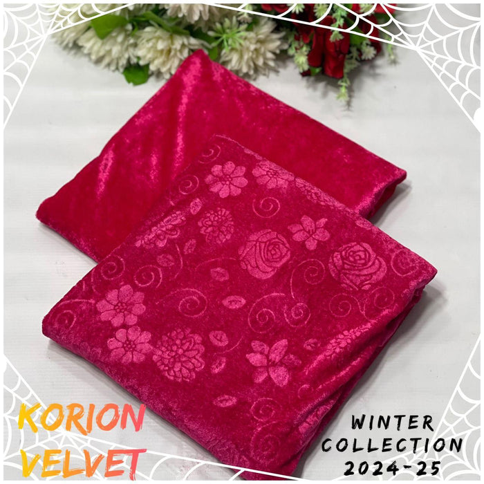 VOL’24-25 AVAILABLE korion velvet 2pc