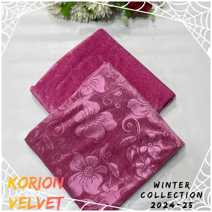 VOL’24-25 AVAILABLE korion velvet 2pc