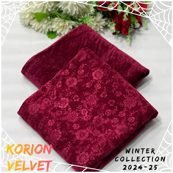 VOL’24-25 AVAILABLE korion velvet 2pc