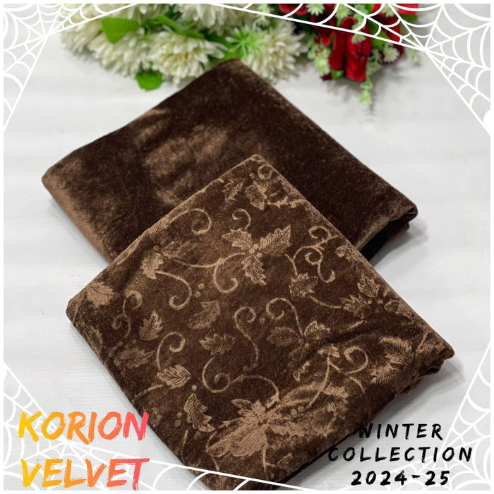 VOL’24-25 AVAILABLE korion velvet 2pc